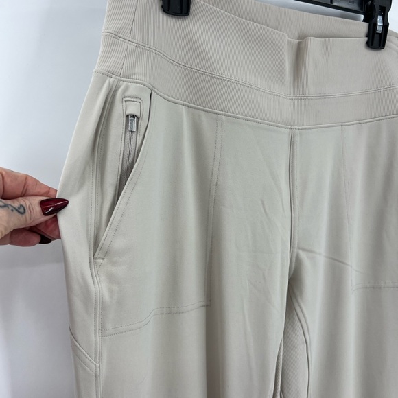 Athleta Venice High Rise Joggers abalone grey New SZ L - Picture 5 of 10